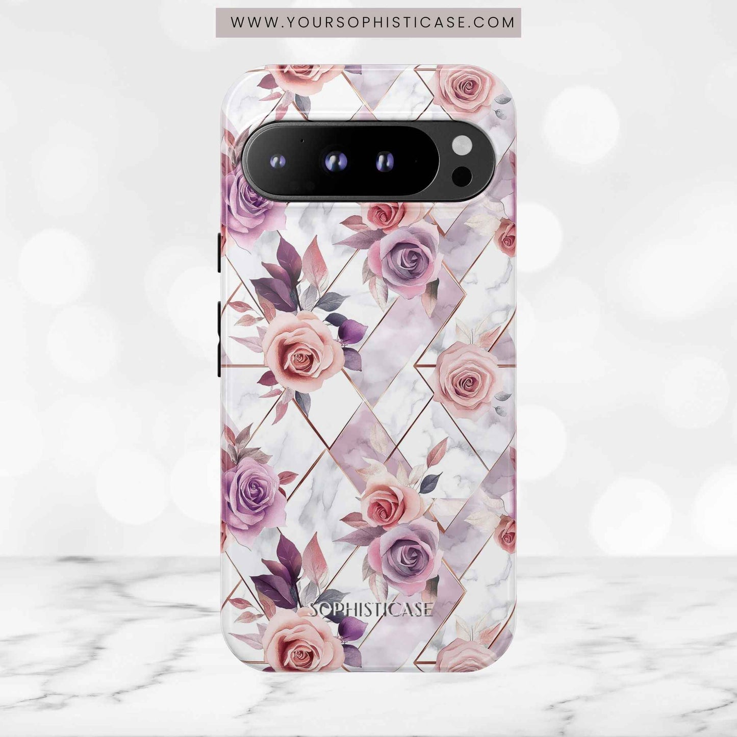 Royal Floral in Blush Manor - Tough Phone Case