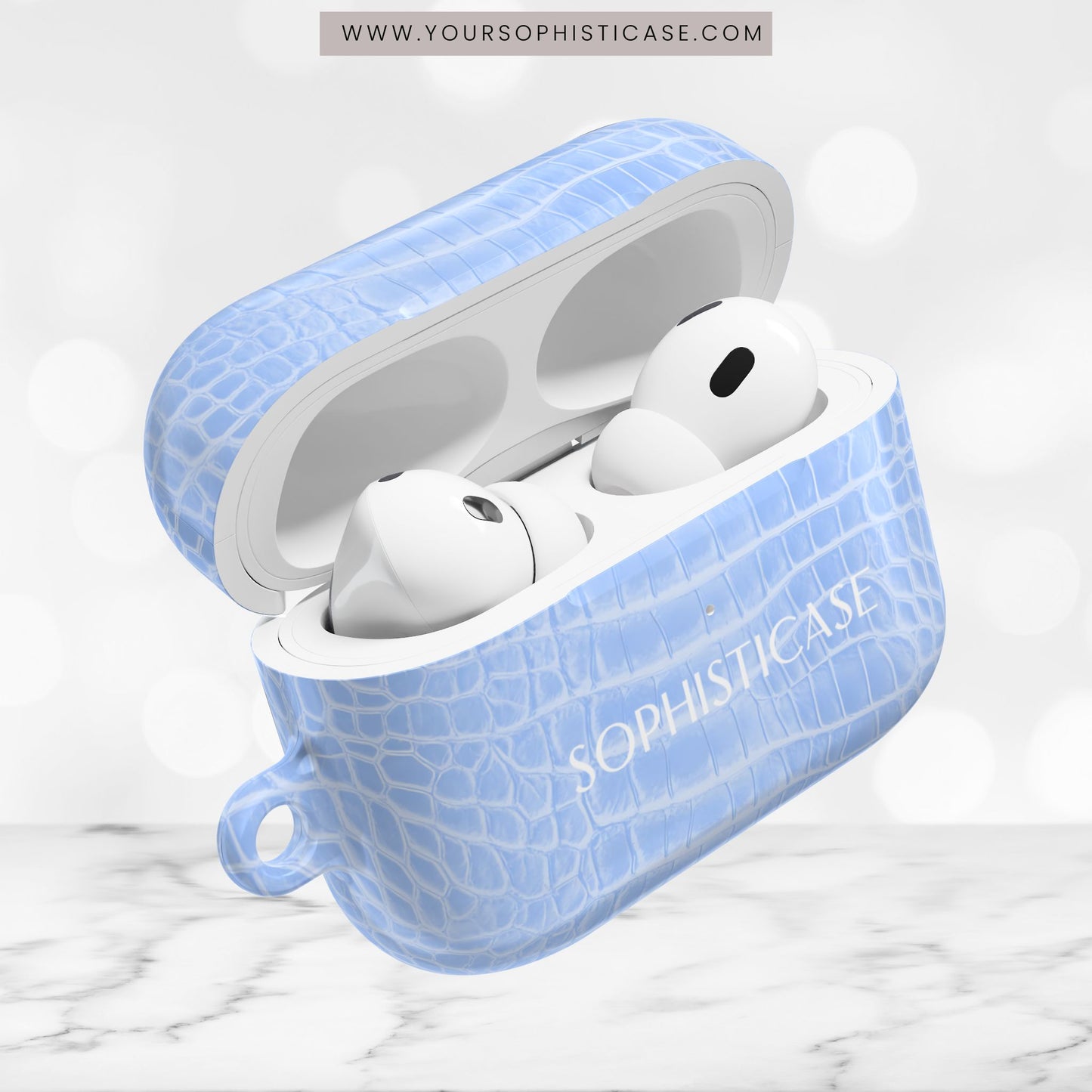 AirPod Cases - Luxe Leather in Blue
