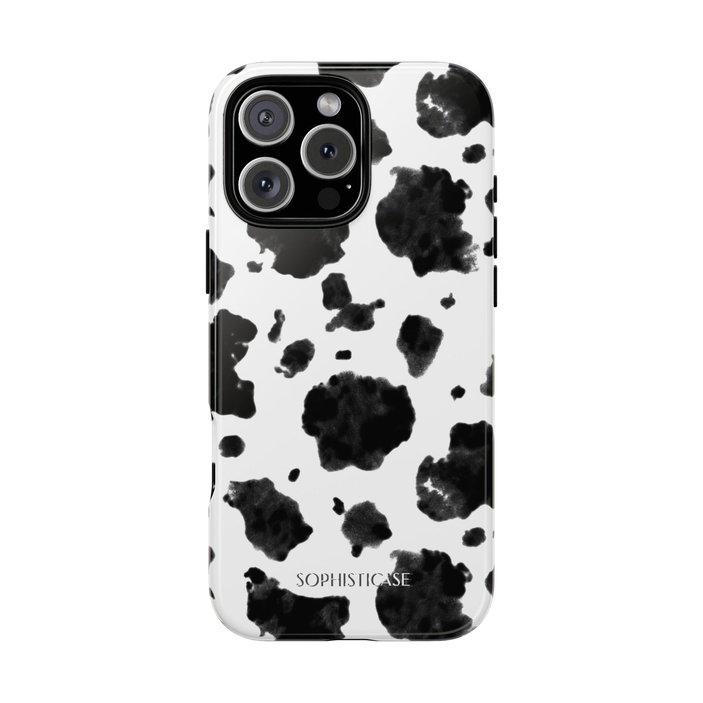 Holy Cow in Black - iPhone Case