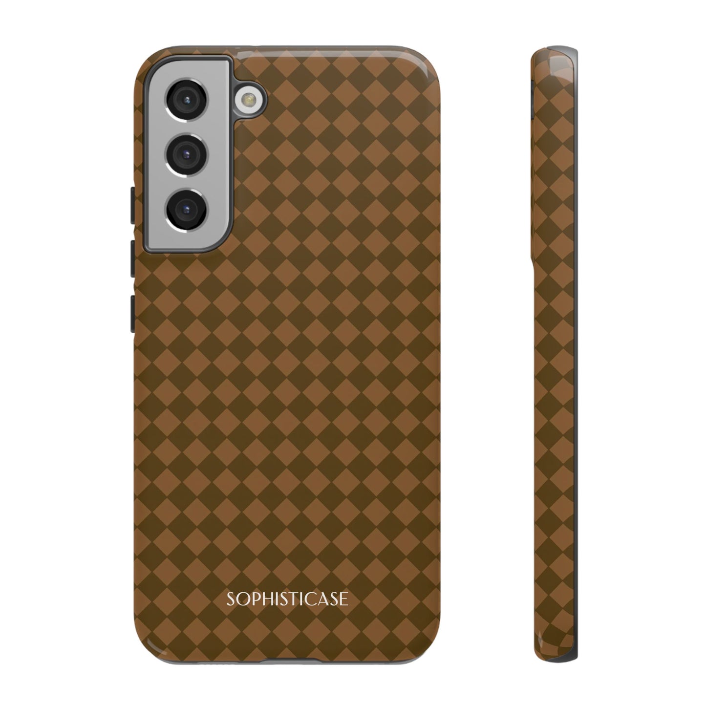 Diamond Diva in Deep Brown - Samsung Galaxy Case