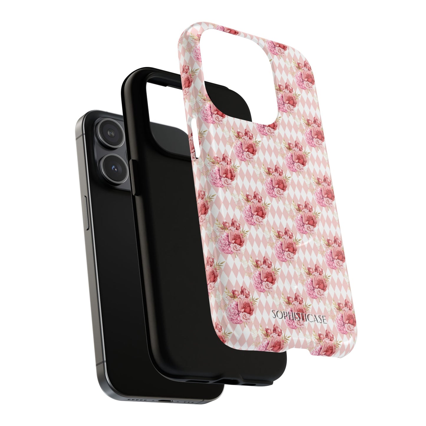 Rose Diamond Romance in Juliette - Magsafe Phone Case