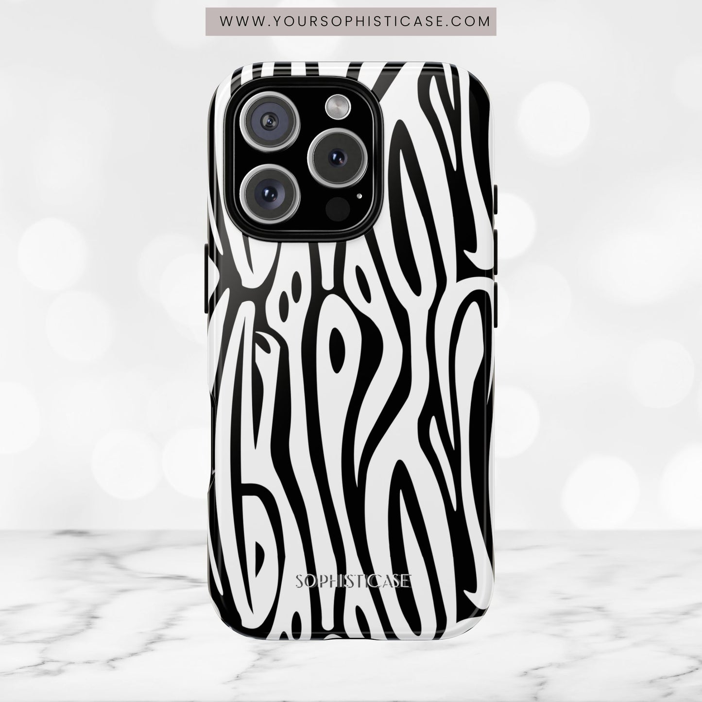 Dark Thoughts in Urban Eclipse - Tough Phone Case