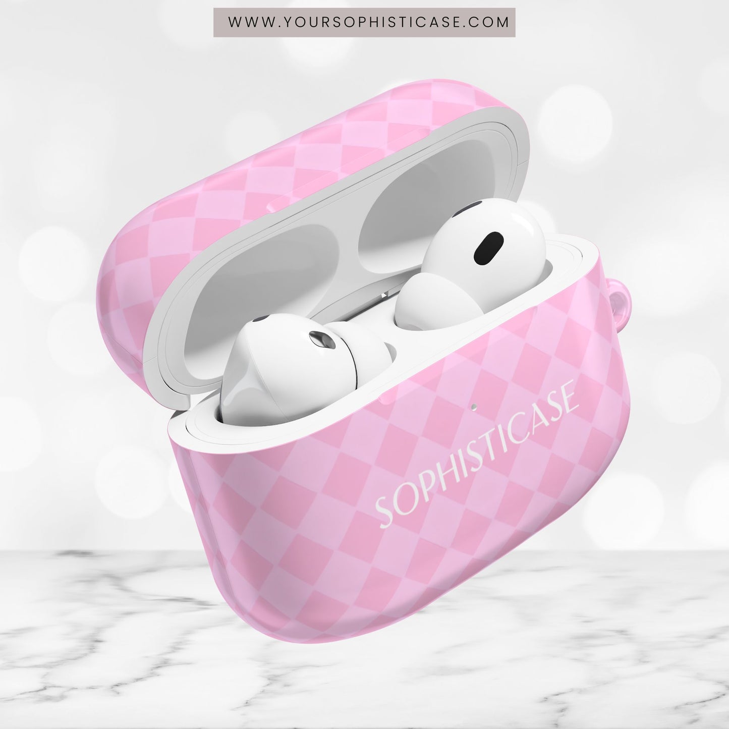 AirPod Cases - Diamond Diva in Pink