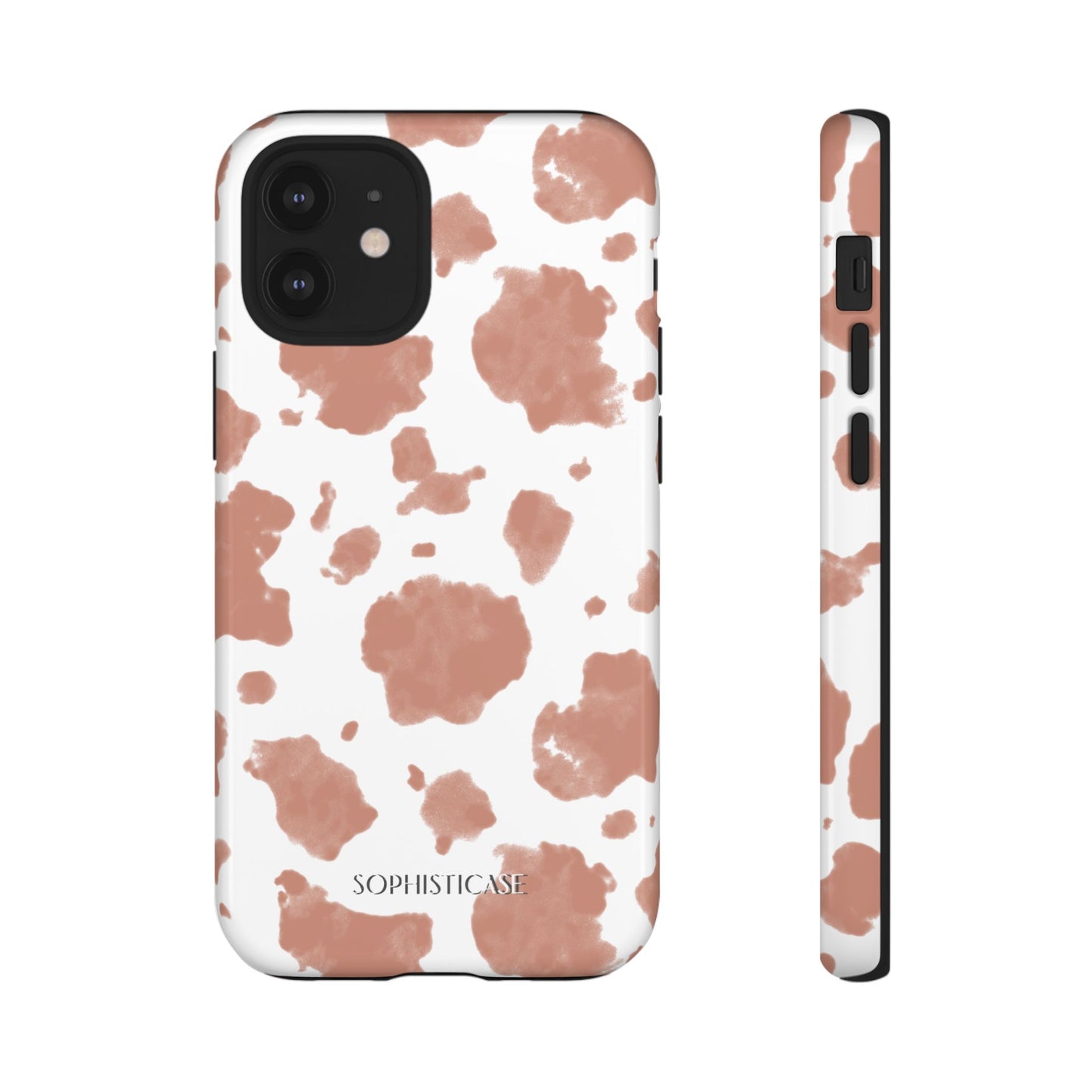 Holy Cow in Light Brown - iPhone Case