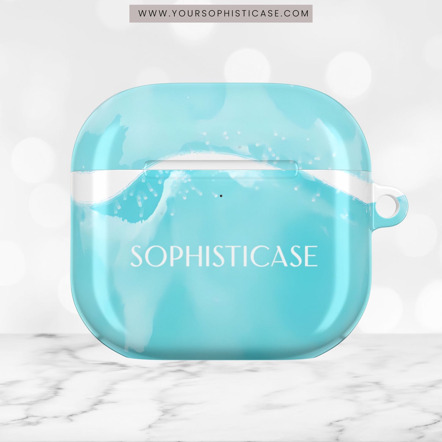AirPod Cases - Serenity in Aqua