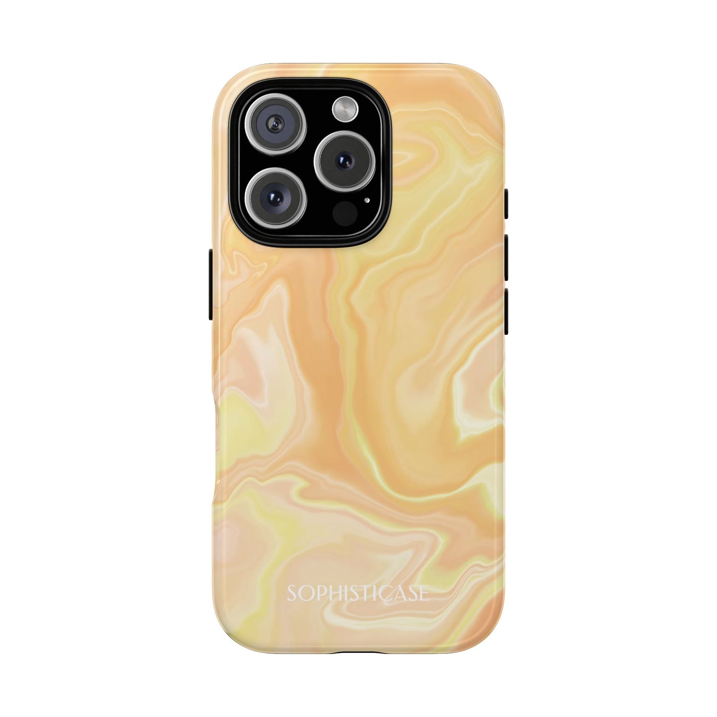 Liquid Magic in Yellow Haze - Protective Phone Case for iPhone