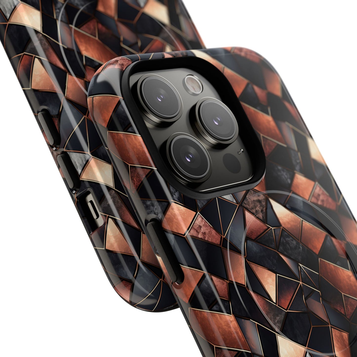 Rose' Runway in Noir Mosaic - Magsafe Case