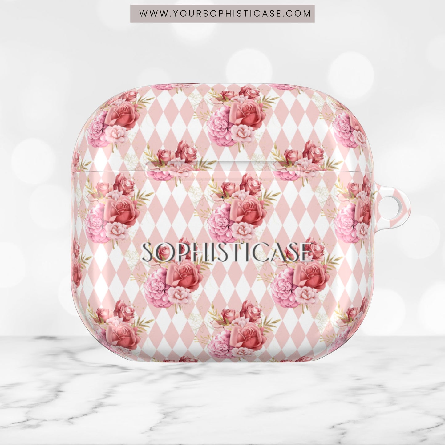 AirPod Cases - Rose Diamond Romance in Juliette