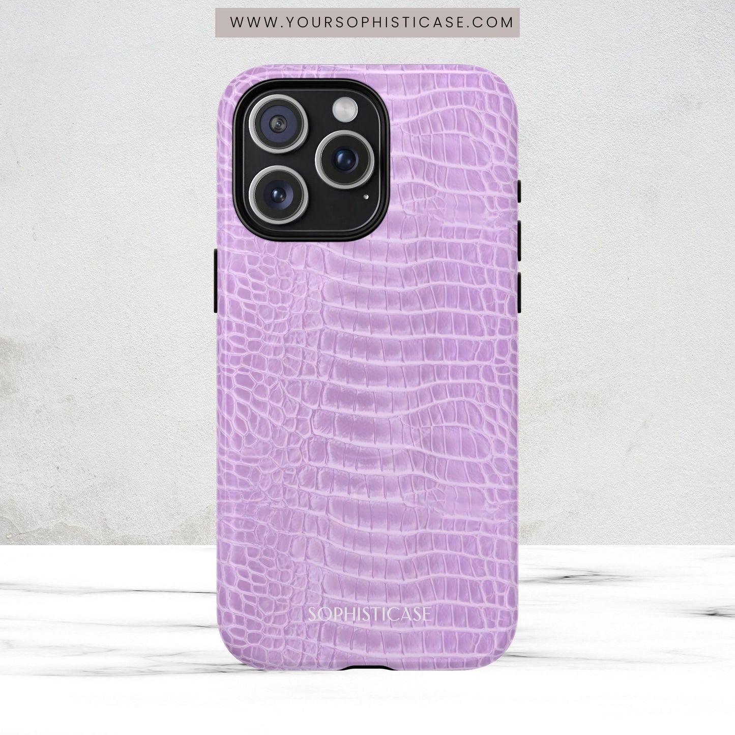 Luxe Leather in Purple - Magsafe Case