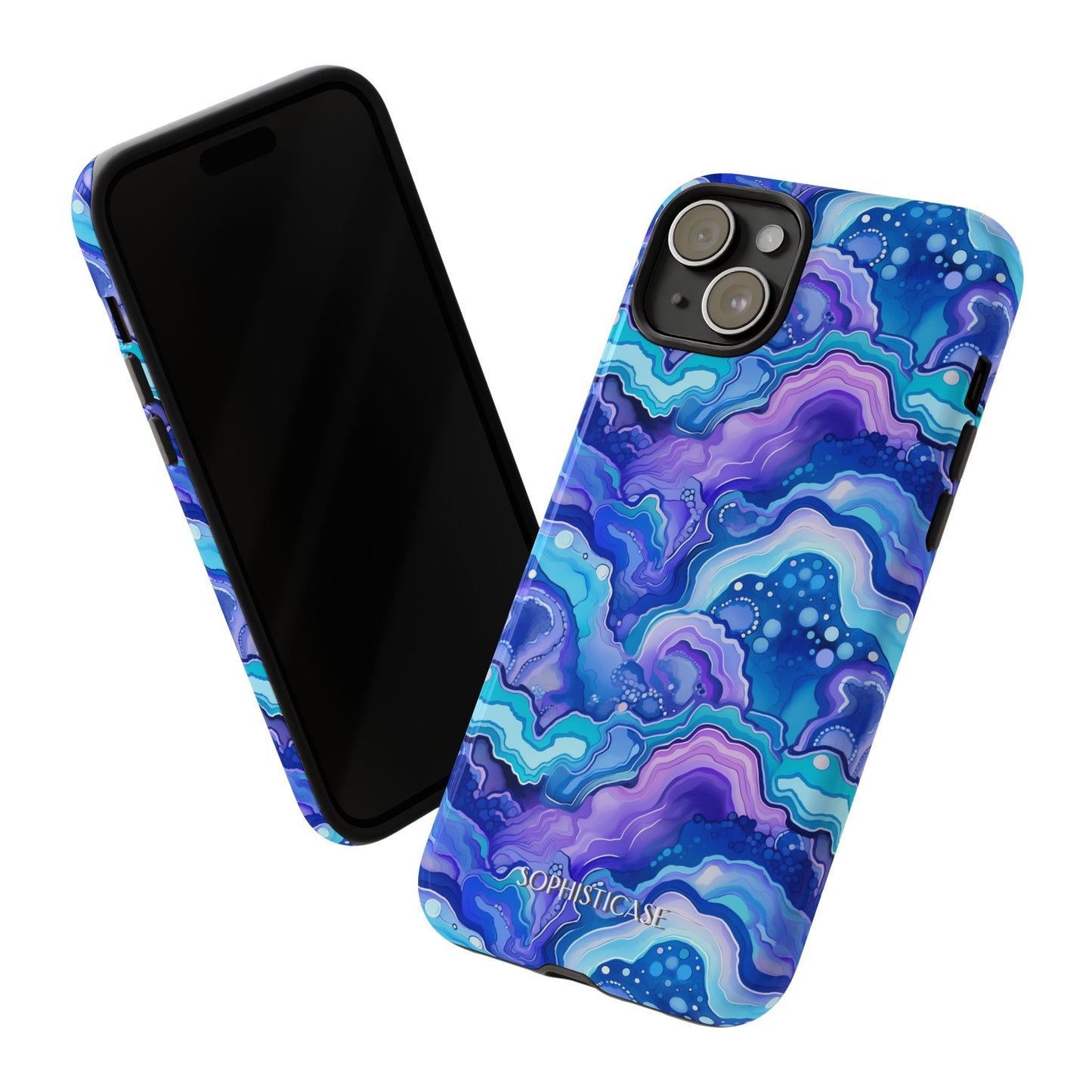 Nightstone in Lapis Wave - Tough Phone Case