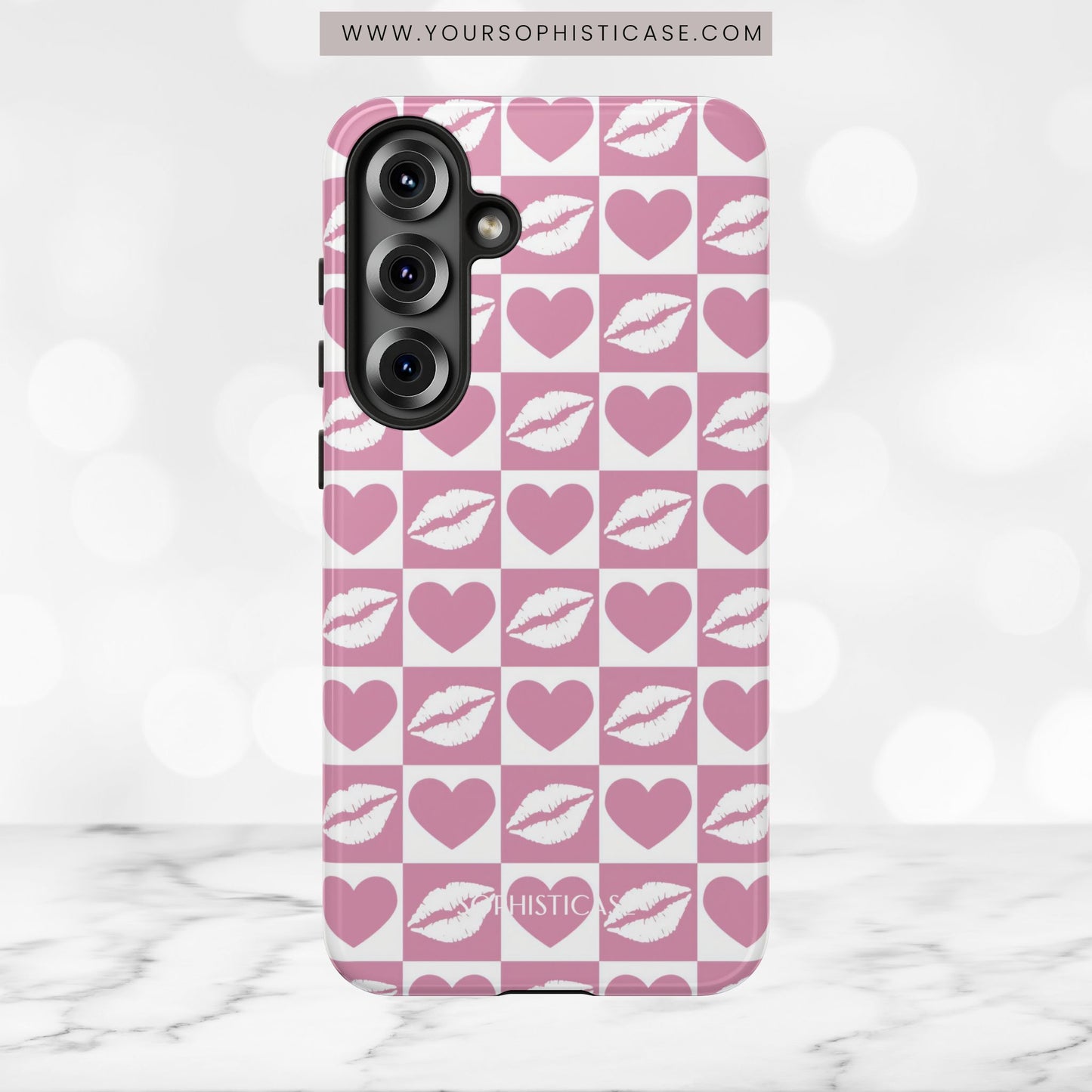 Belle Amie in Pink - Tough Phone Case
