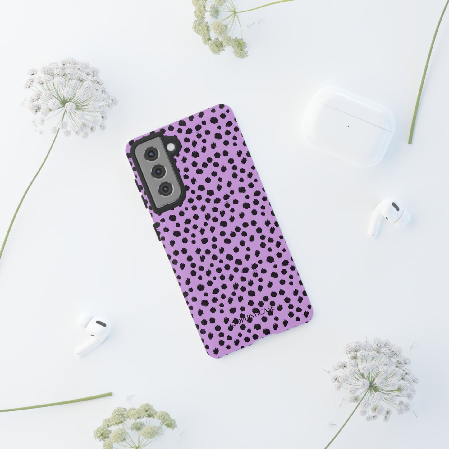 Cheetahs and Liars in Purple - Tough Phone Case