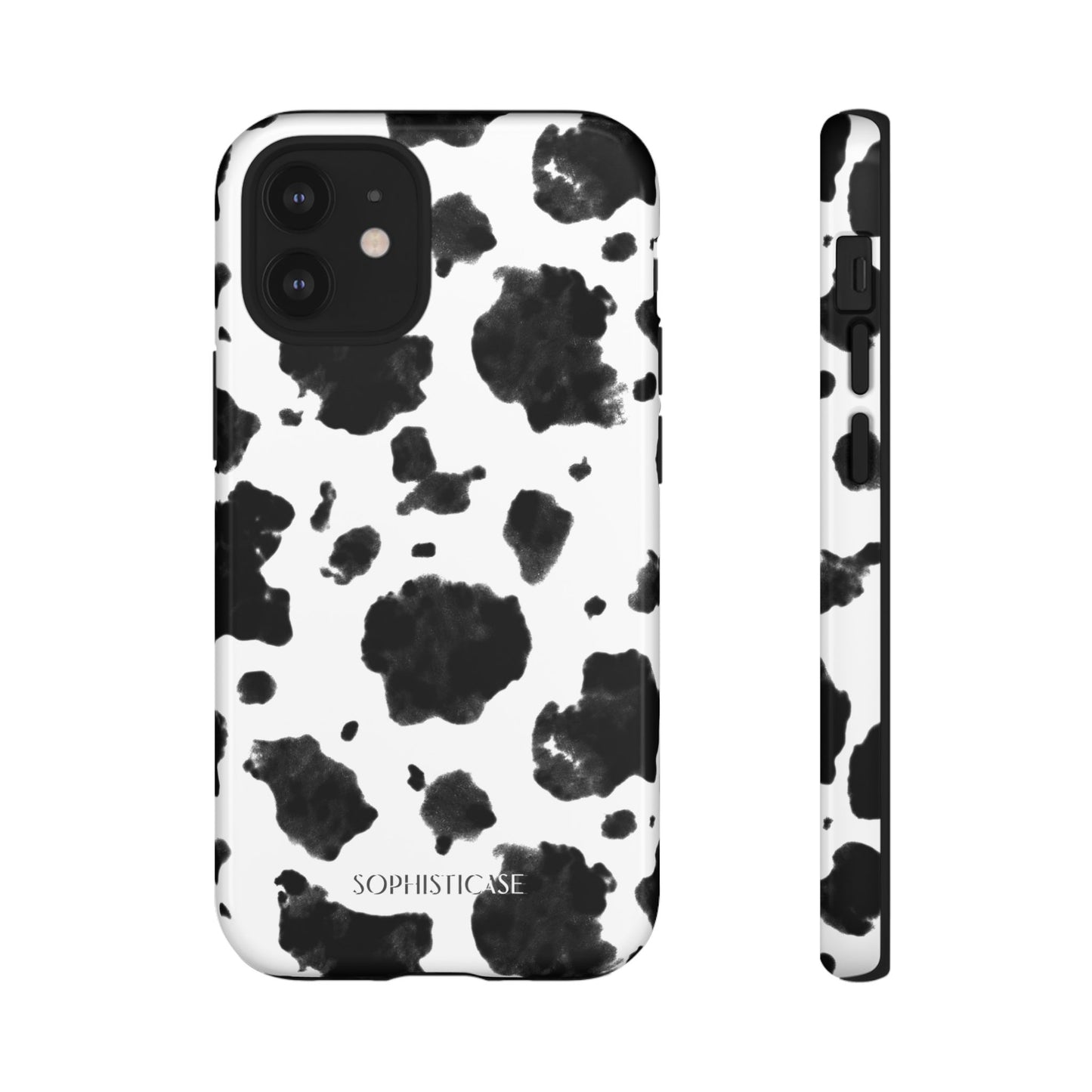 Holy Cow in Black - iPhone Case