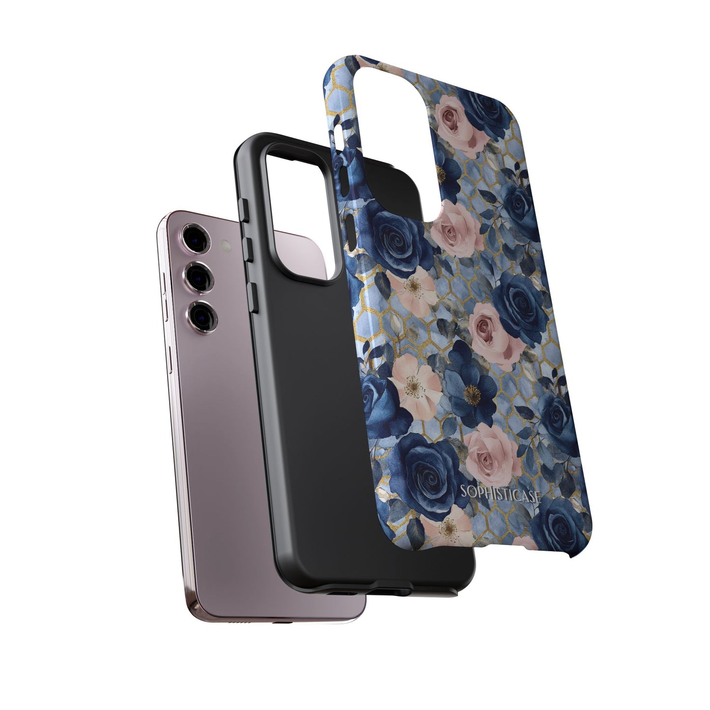 Royal Floral in Gilded Sky - Tough Phone Case