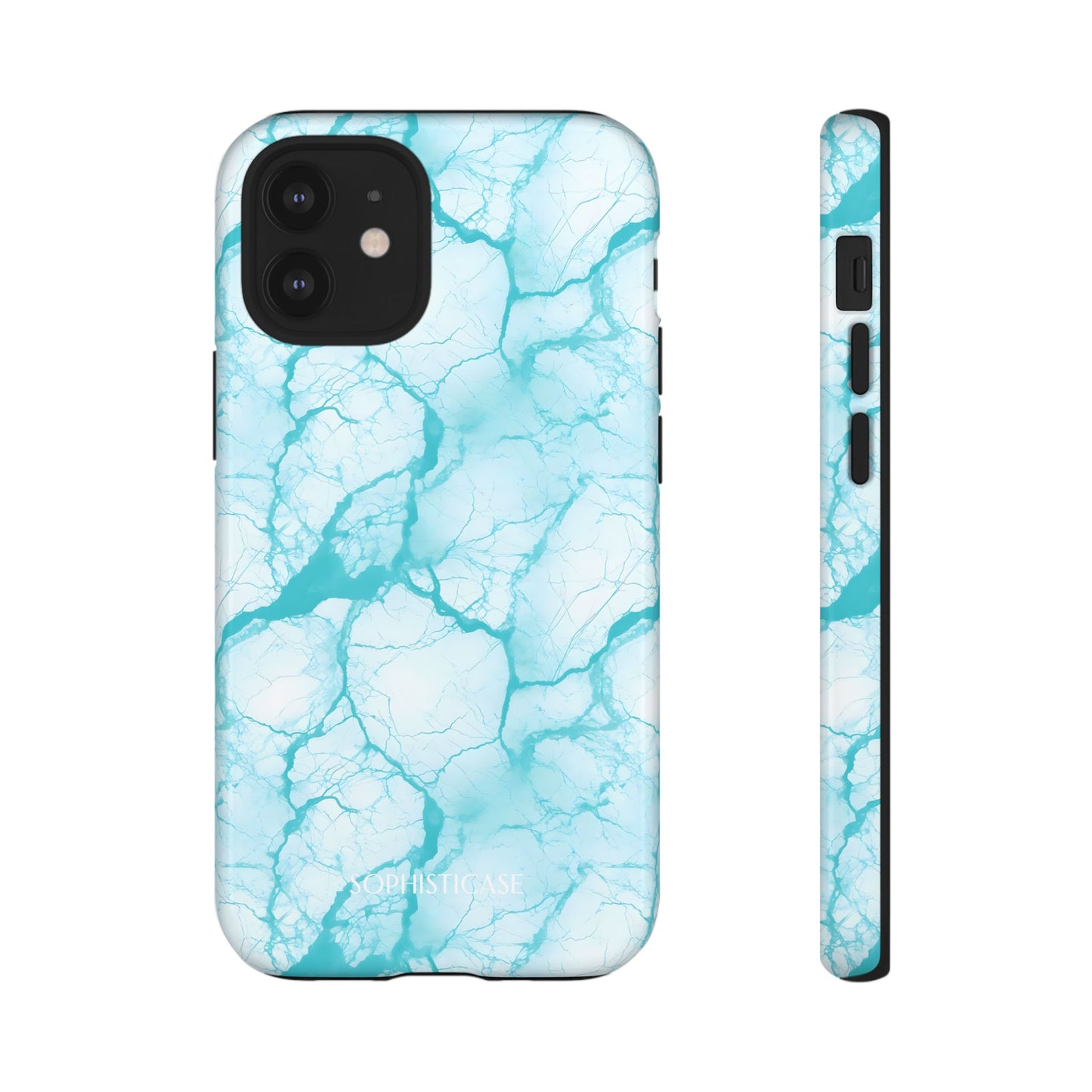 Marble Opulence in Aqua - iPhone Magsafe Case