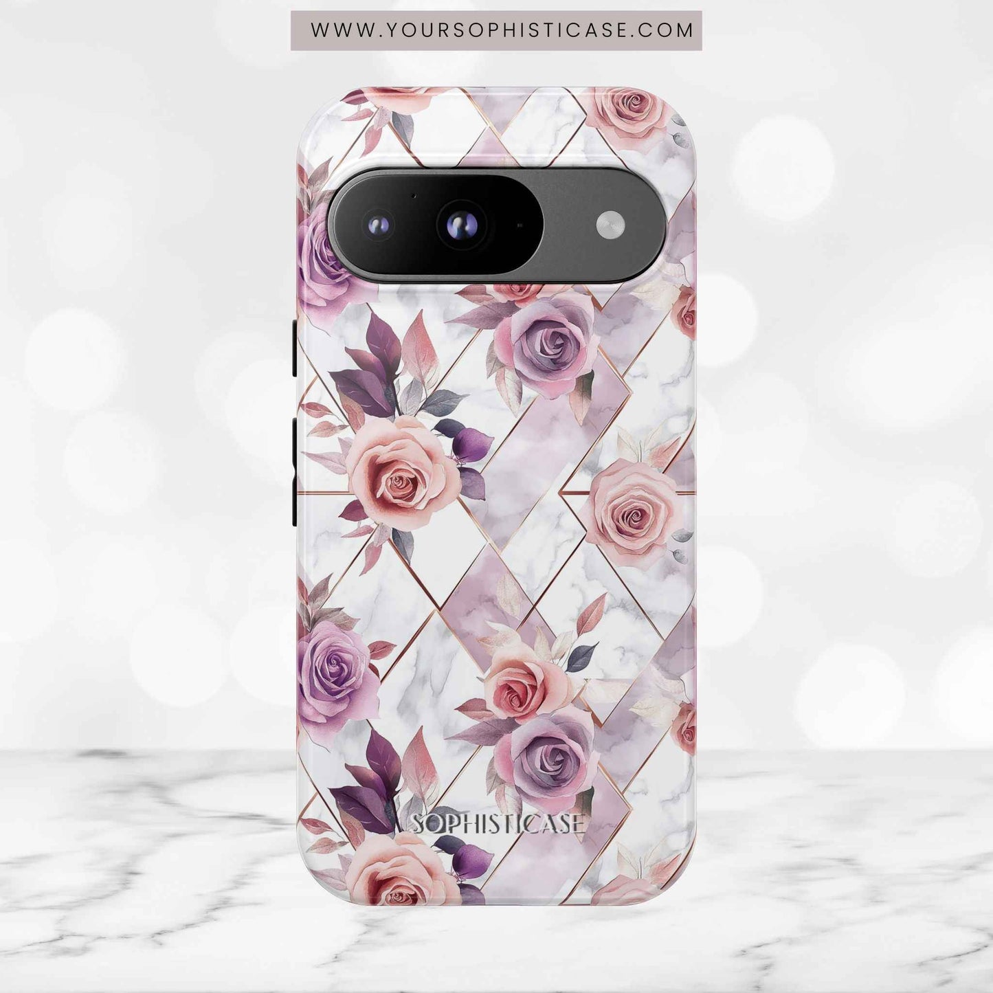 Royal Floral in Blush Manor - Tough Phone Case