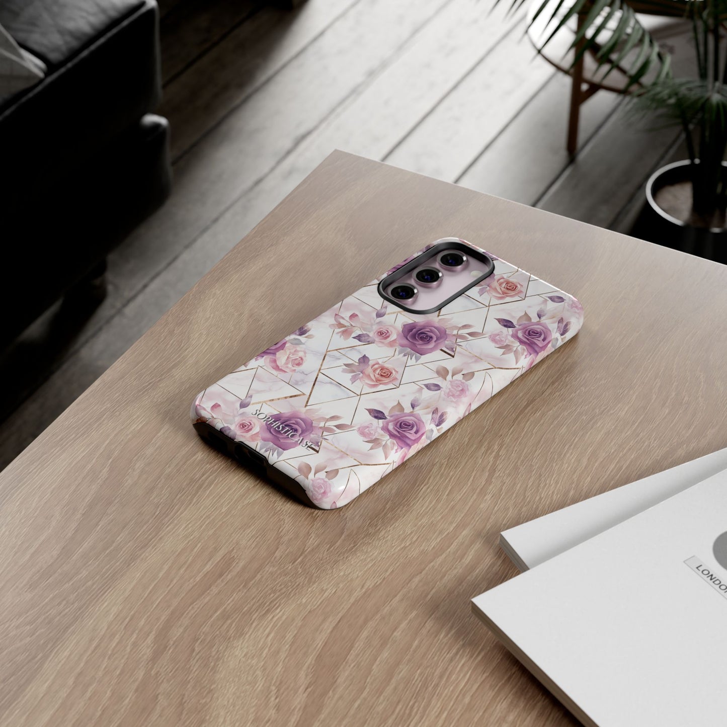 Royal Floral in Rose Royale - Tough Phone Case