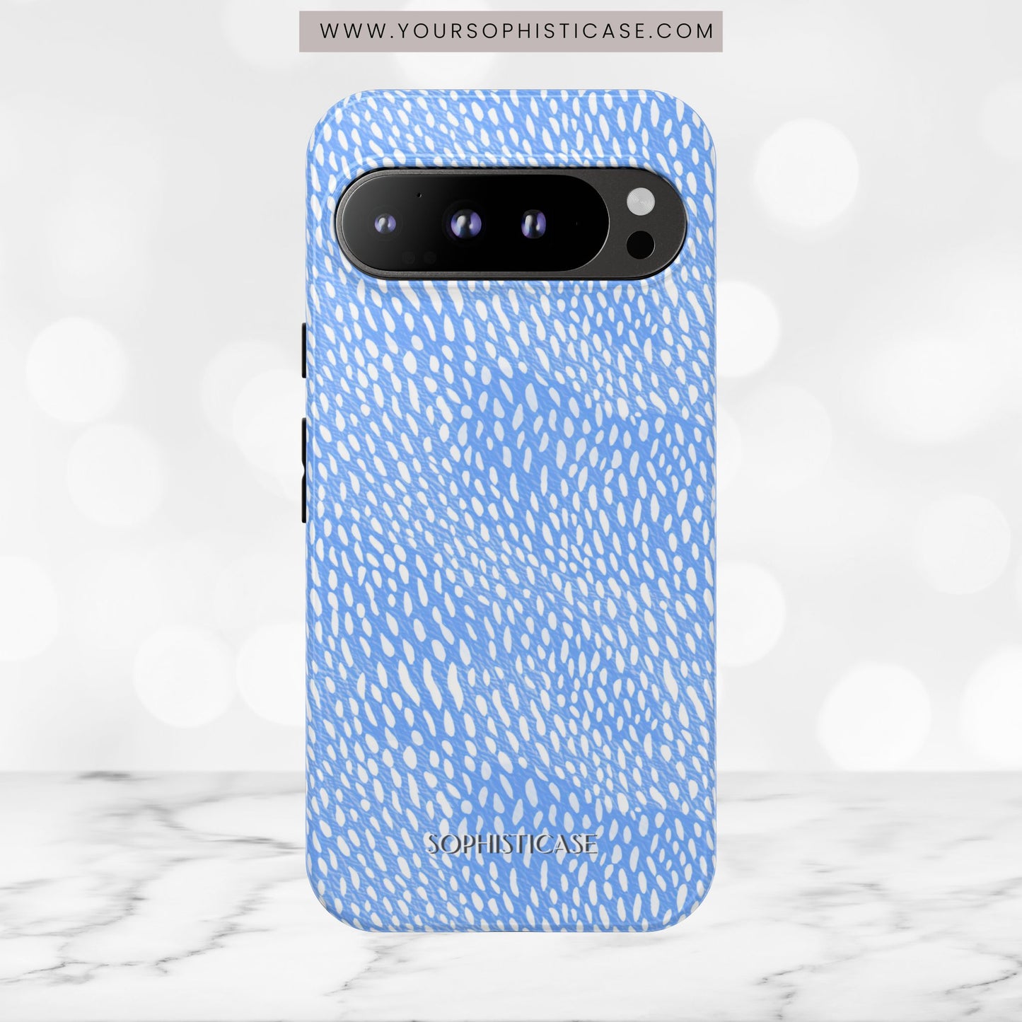 Oh Deer! in Blue - Tough Phone Case