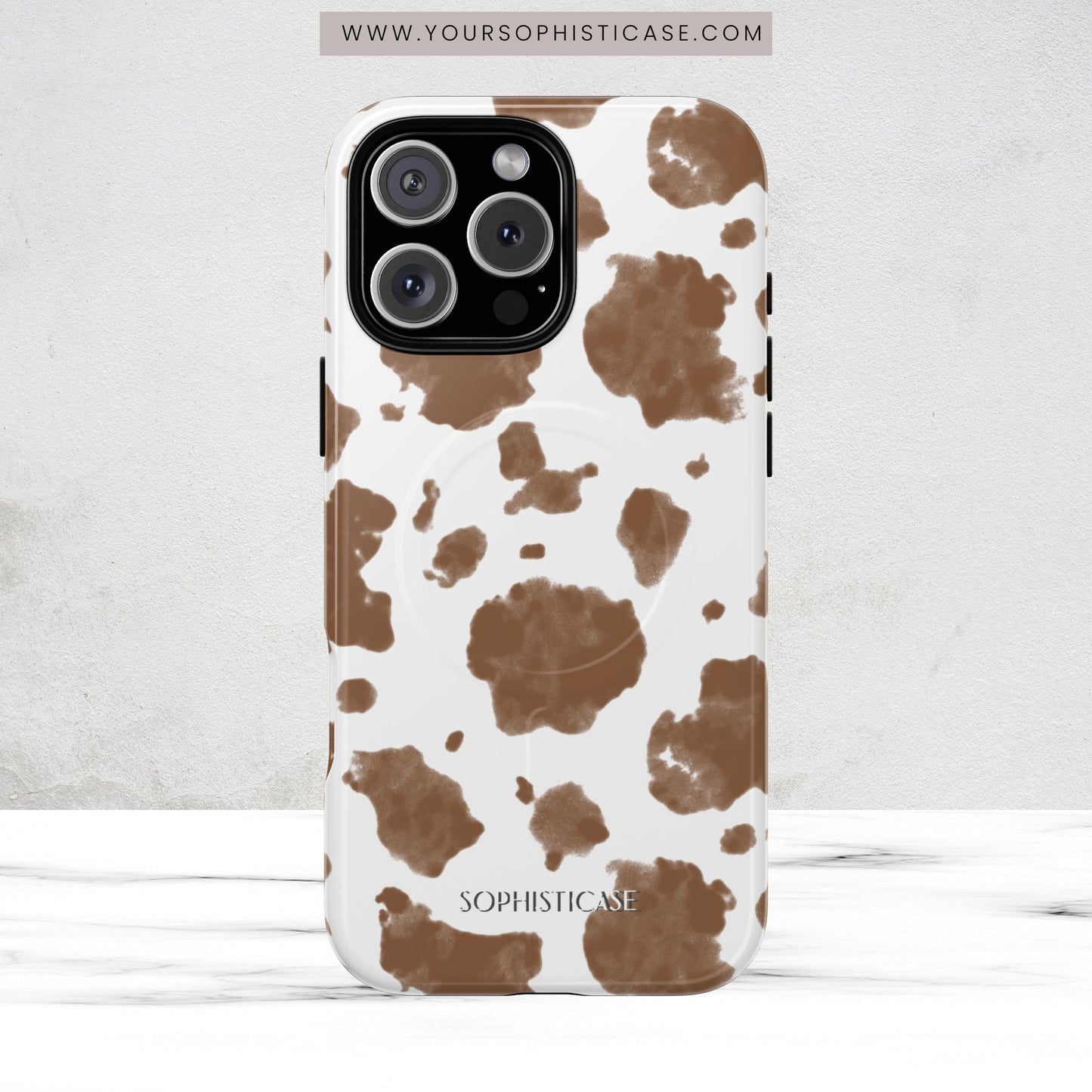 Holy Cow in Brown - Magsafe Case