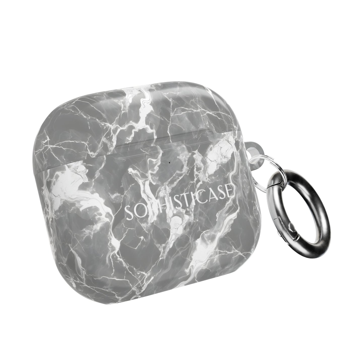 AirPod Cases - Marble Crush in Charcoal Grey