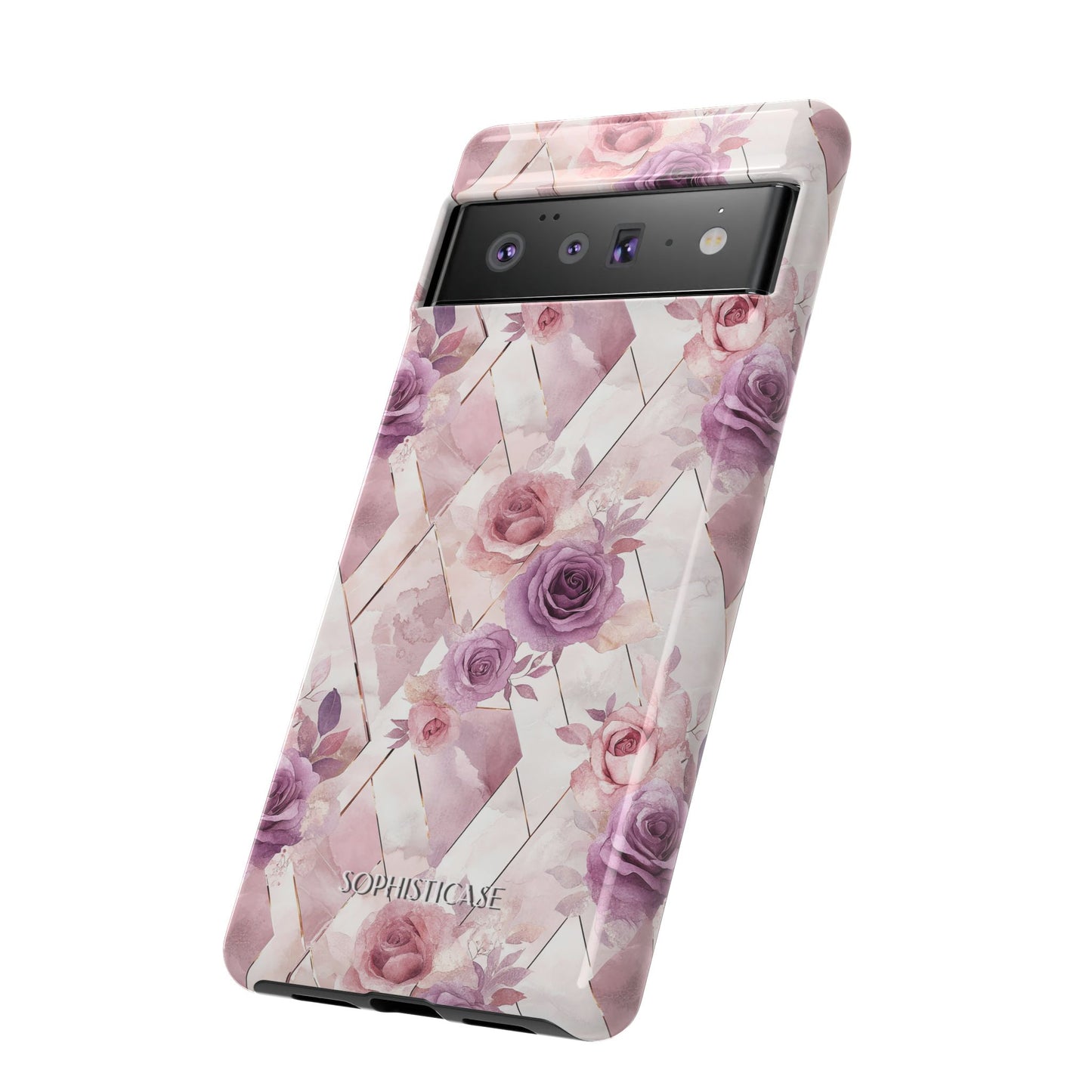 Royal Floral in Mauve Rose - Tough Phone Case