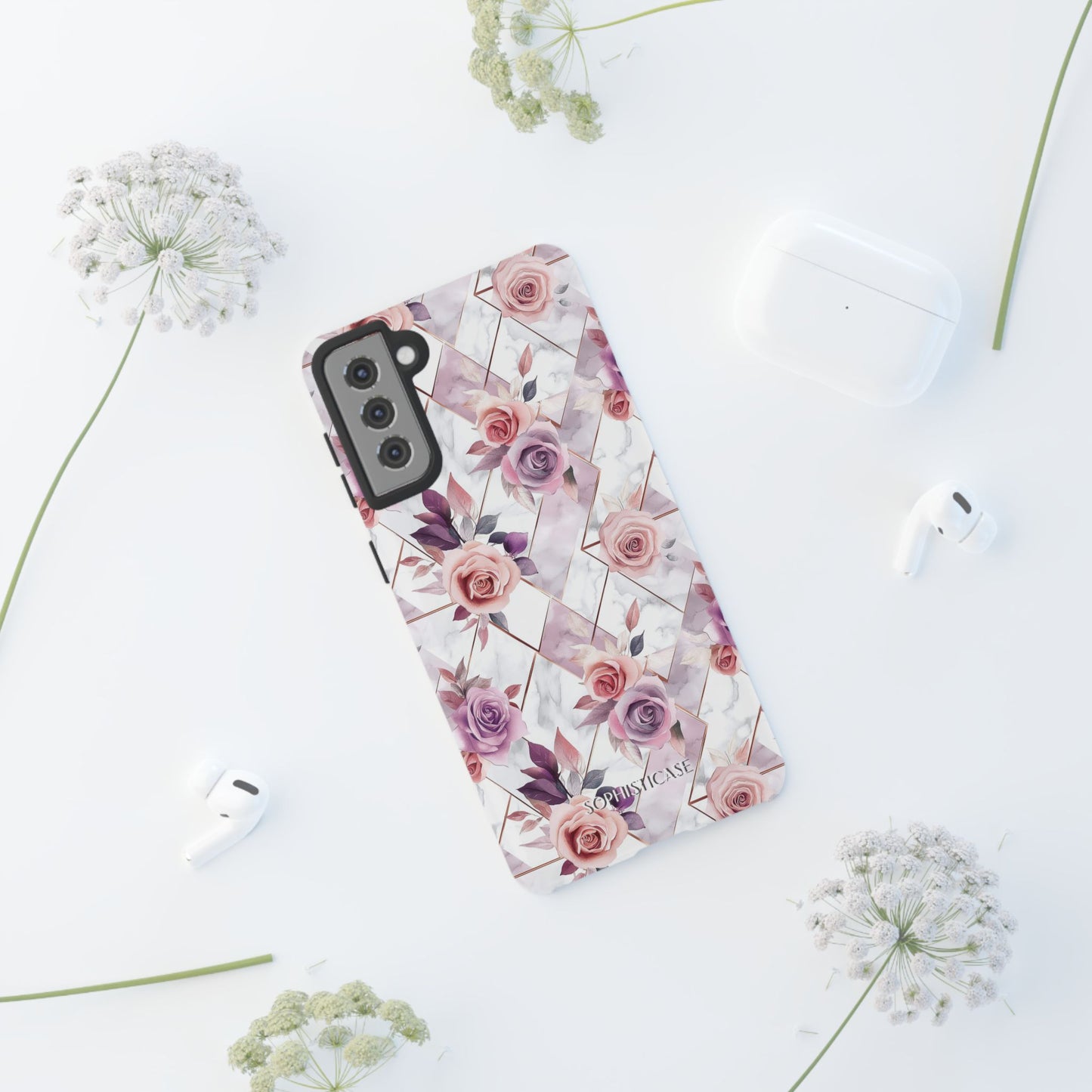 Royal Floral in Blush Manor - Tough Phone Case