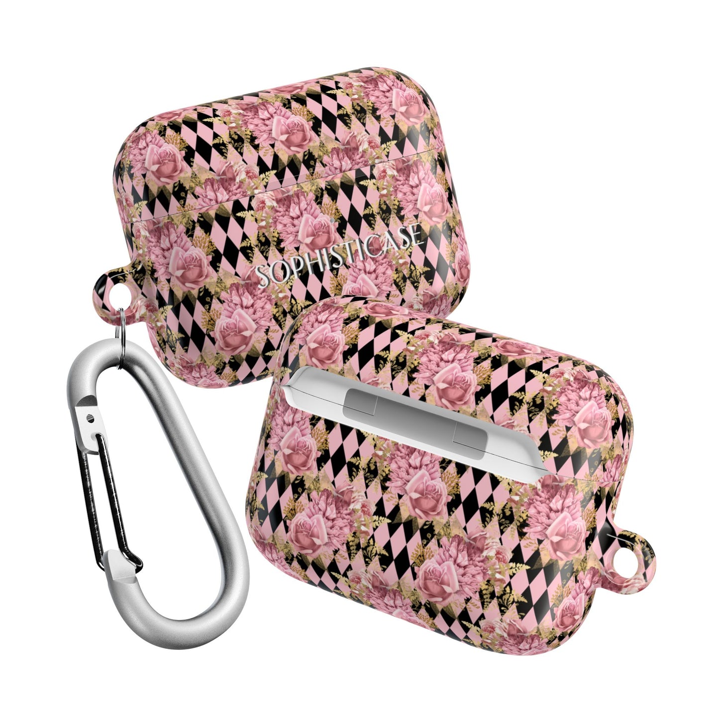 AirPod Cases - Rose Diamond Romance in Valentina