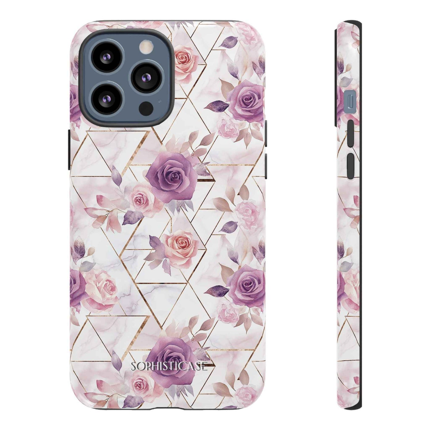 Royal Floral in Rose Royale - Tough Phone Case