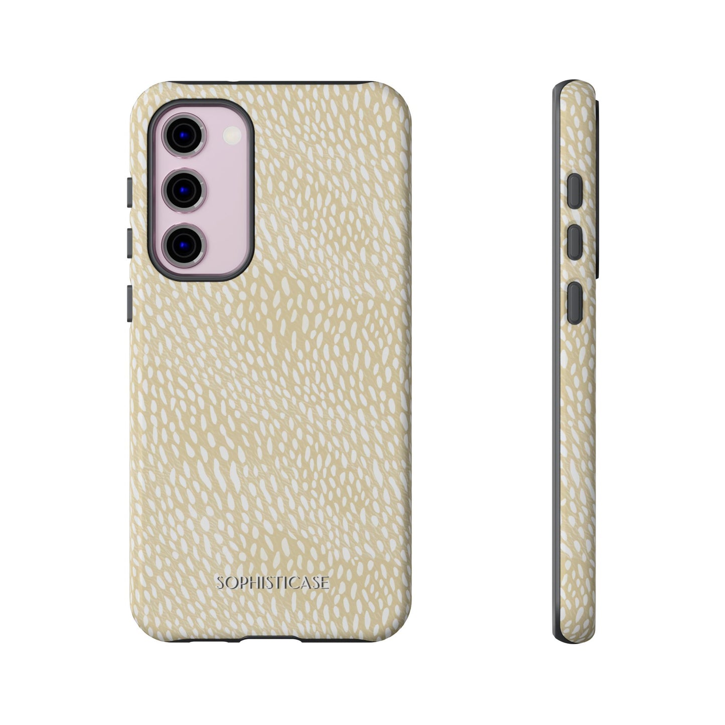 Oh Deer! in Neutral Beige- Tough Phone Case