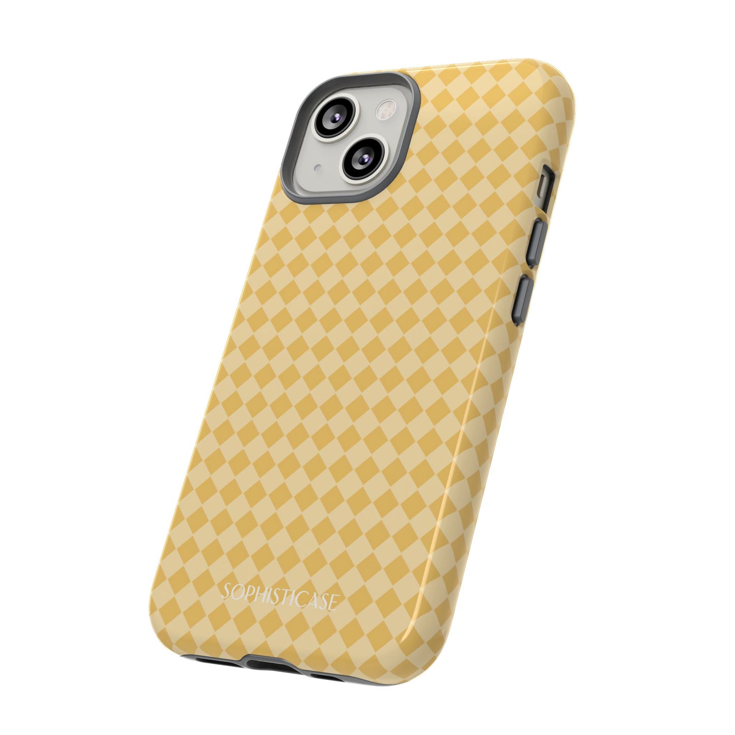 Diamond Diva in Mustard - iPhone Case