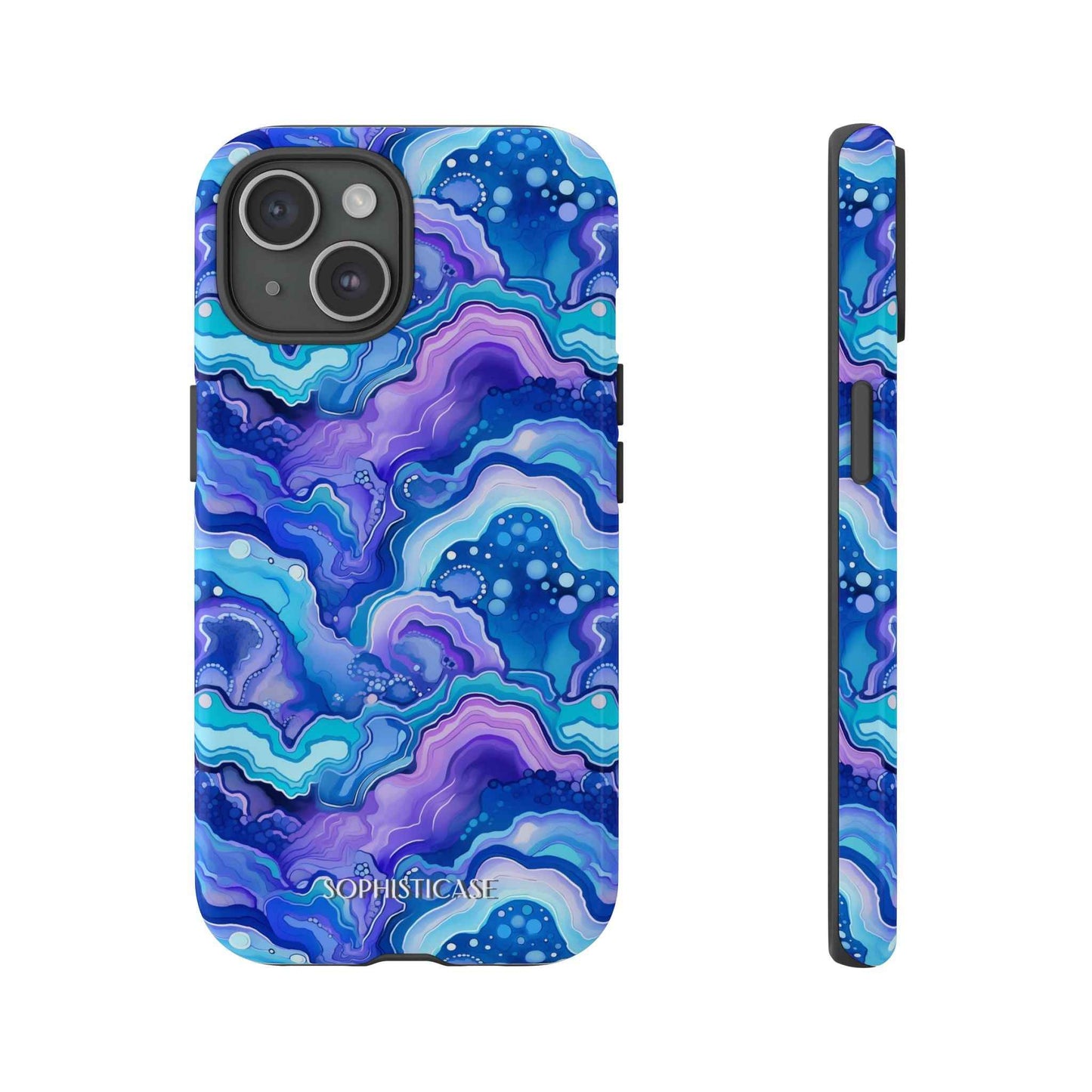 Nightstone in Lapis Wave - Tough Phone Case