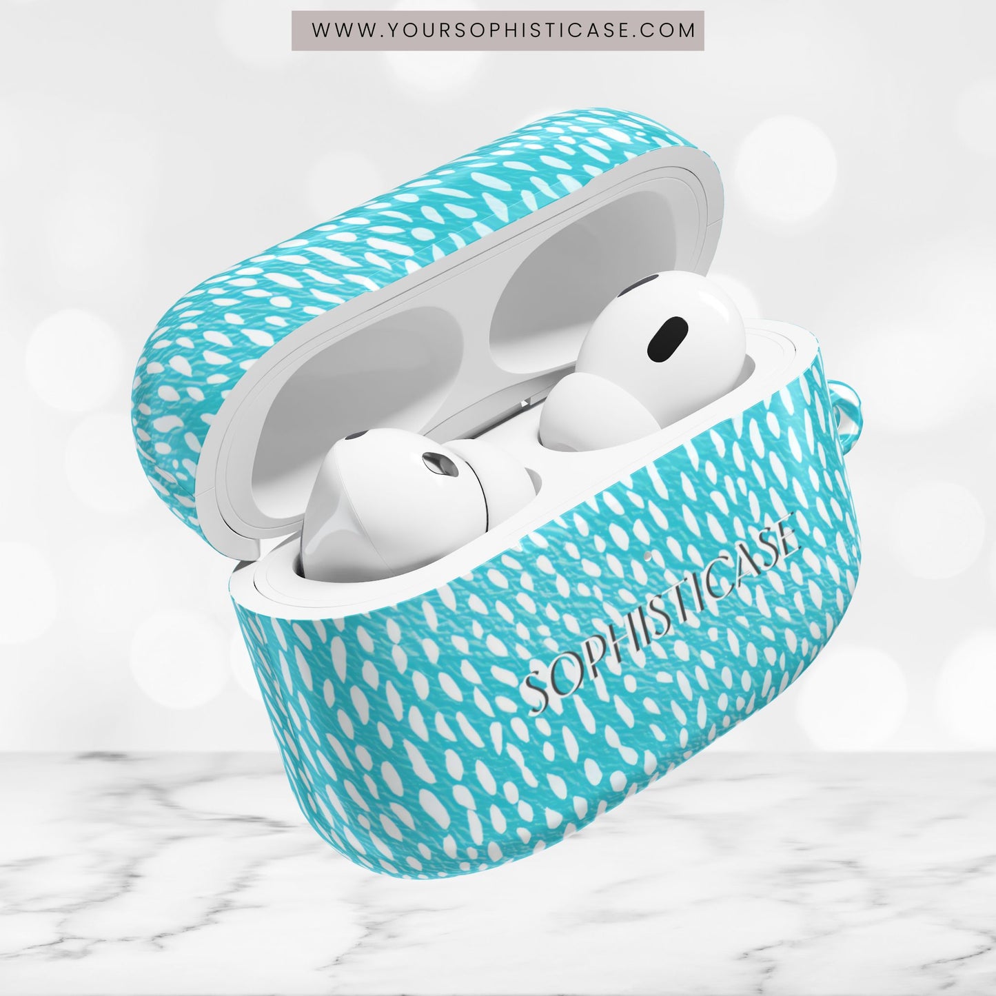 AirPod Cases - Oh Deer! in Aqua