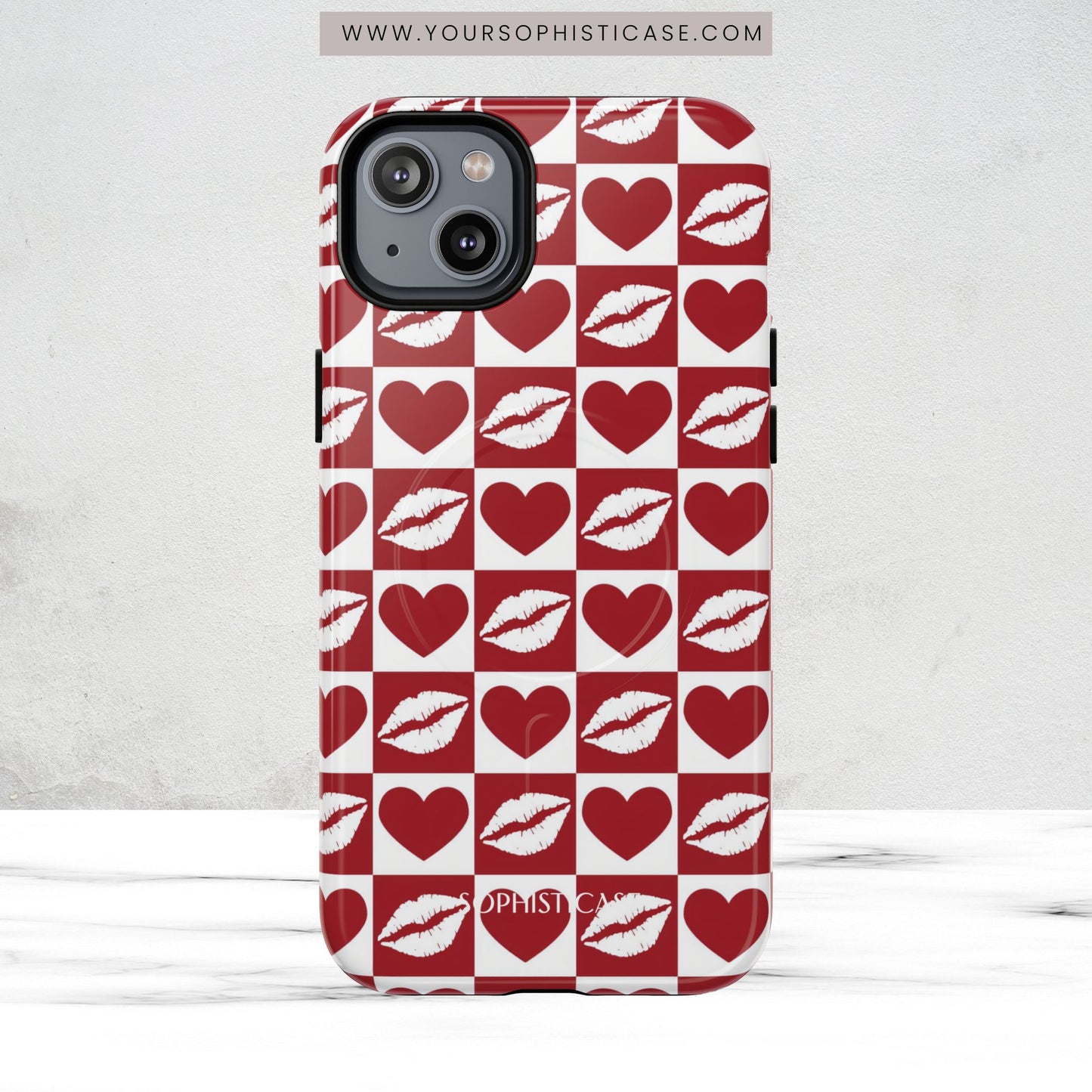 Belle Amie in Red - Magsafe Case