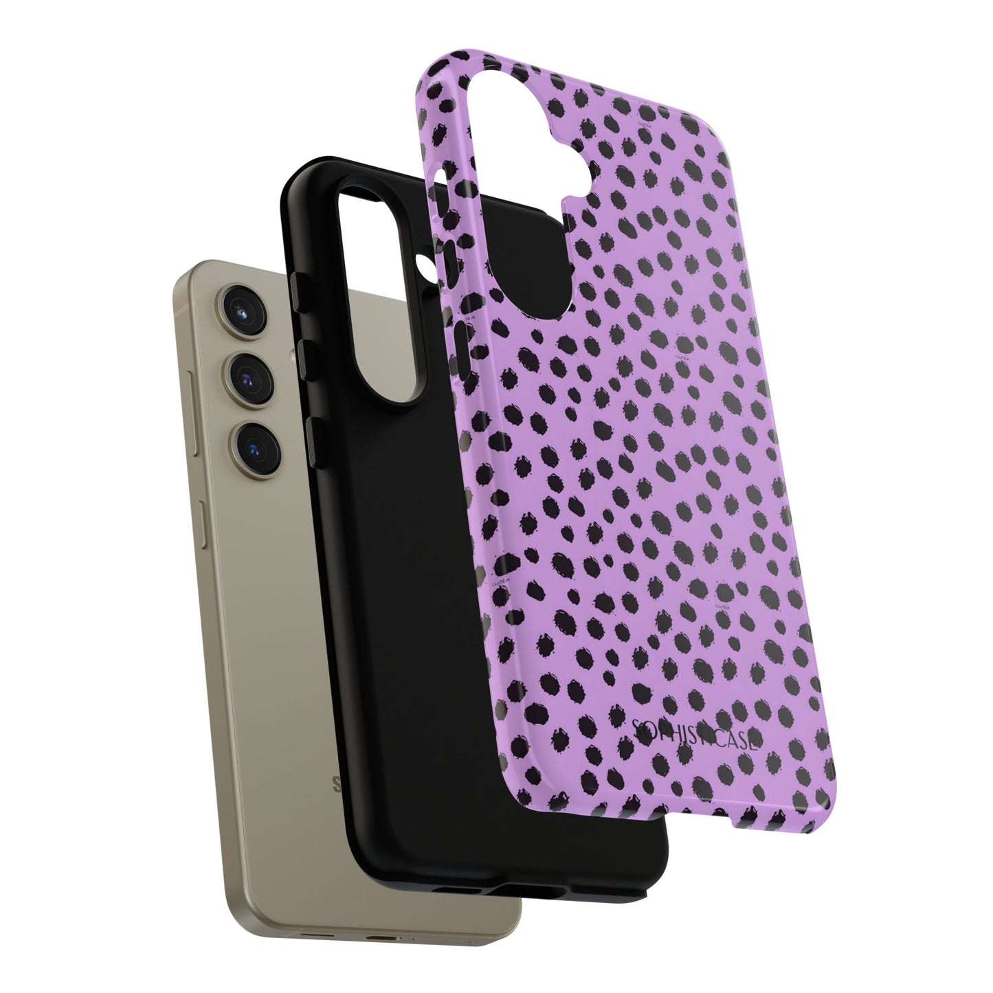 Cheetahs and Liars in Purple - Tough Phone Case