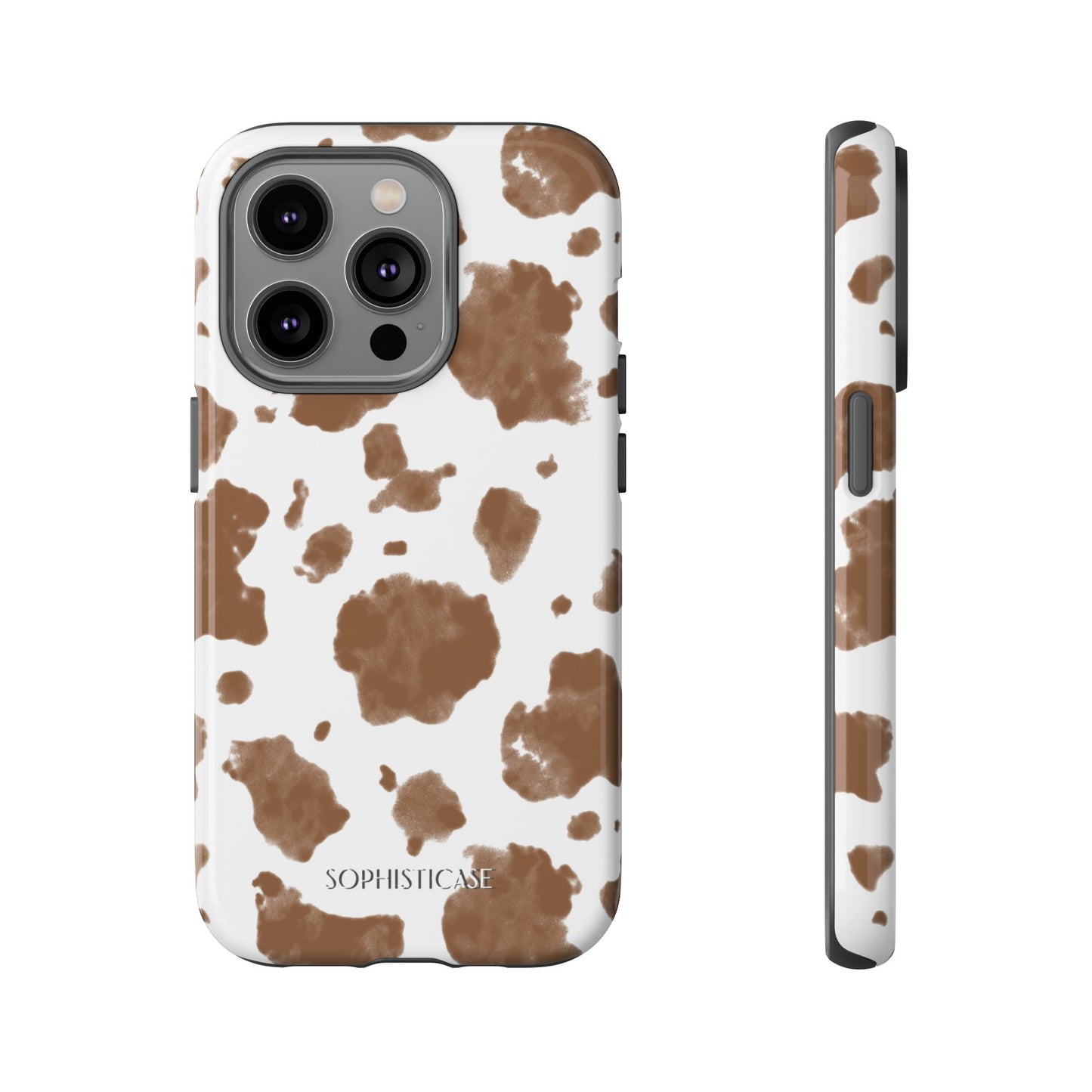 Holy Cow in Brown - iPhone Case