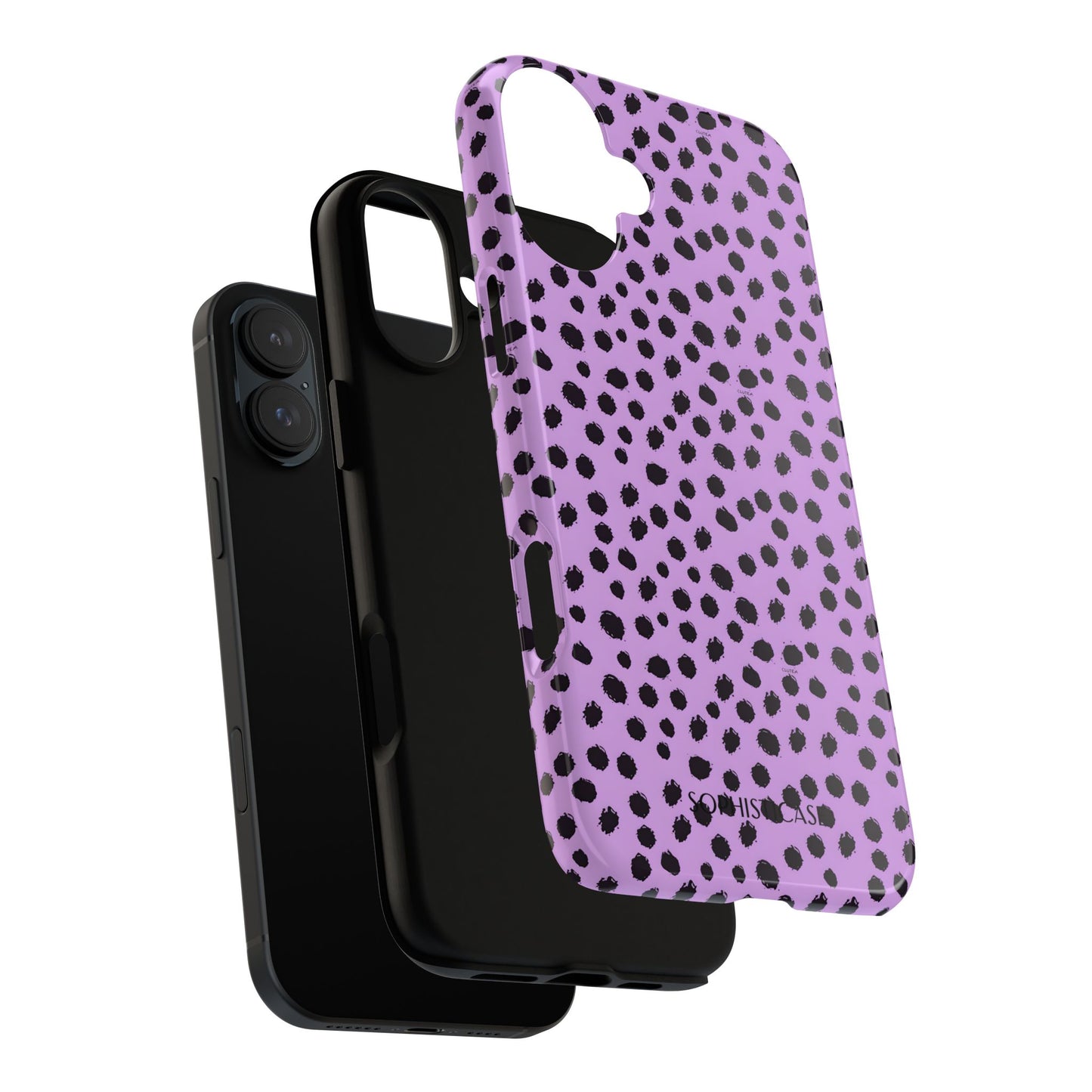 Cheetahs and Liars in Purple - iPhone Case
