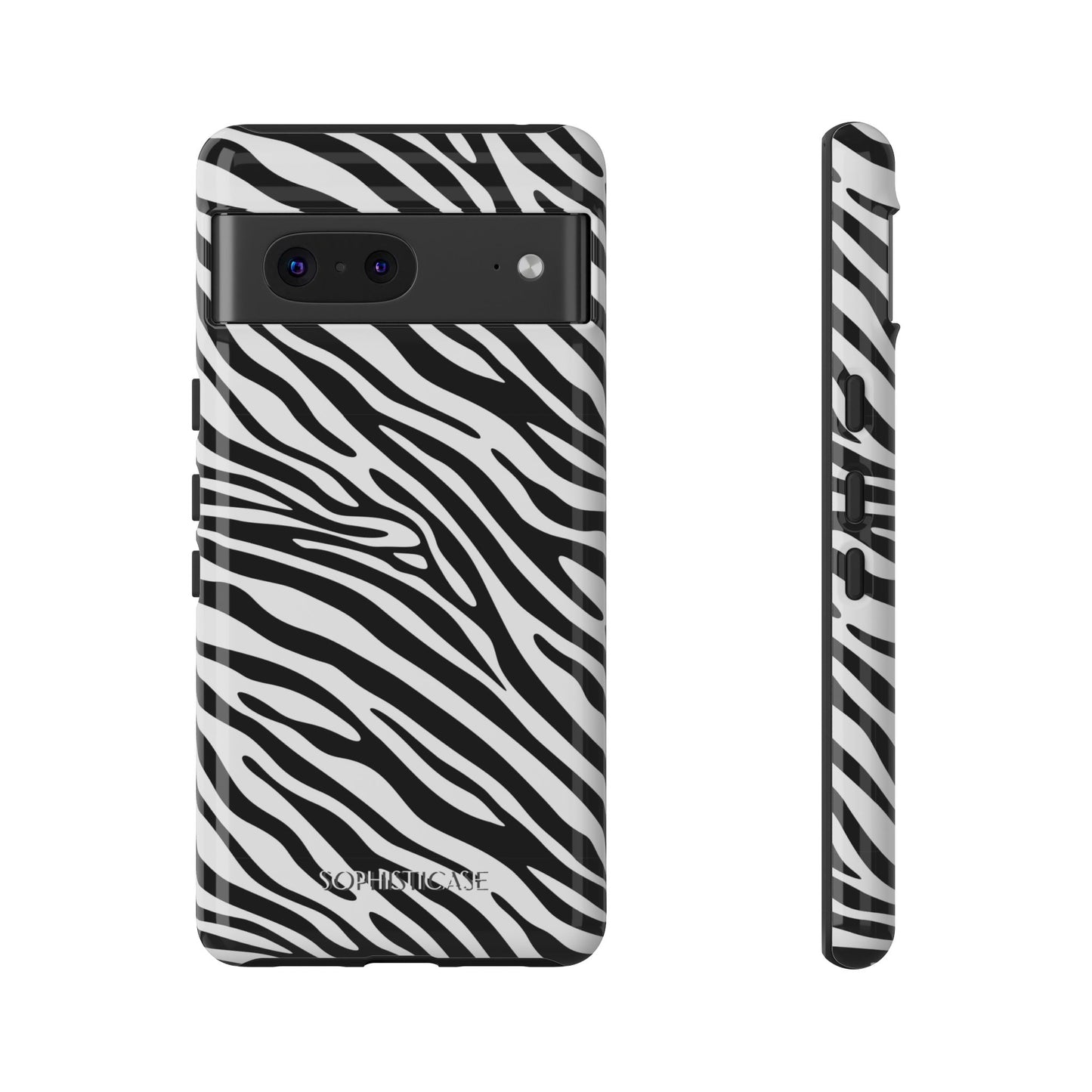 Dark Thoughts in Urban Zebra - Tough Phone Case