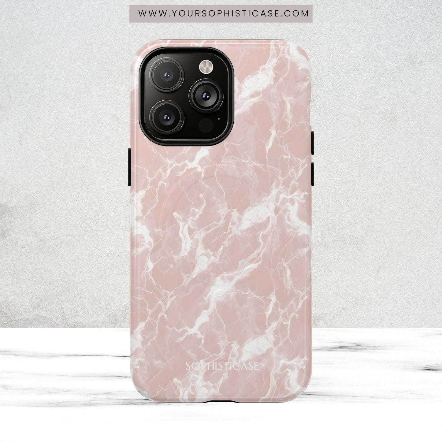 Marble Crush in Beige - Magsafe Case