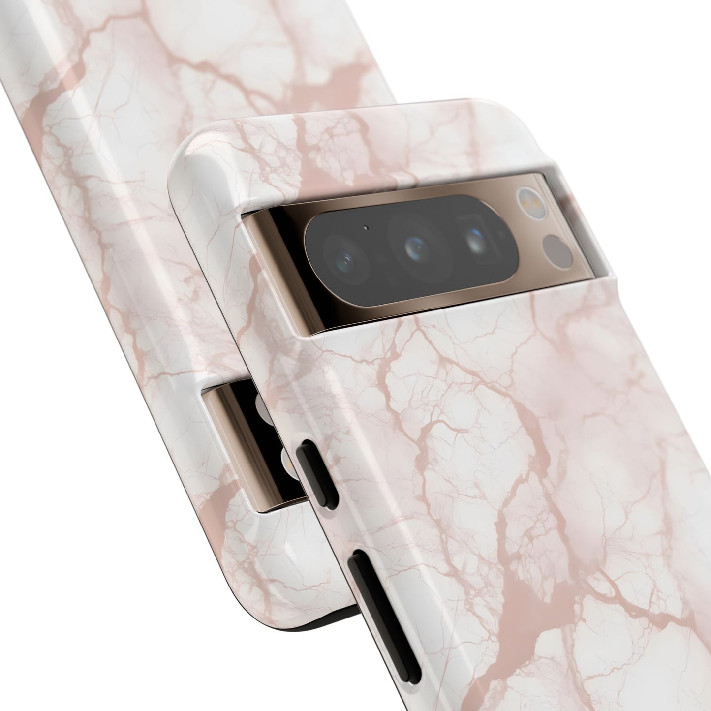 Marble Opulence in Neutral Beige - Tough Phone Case