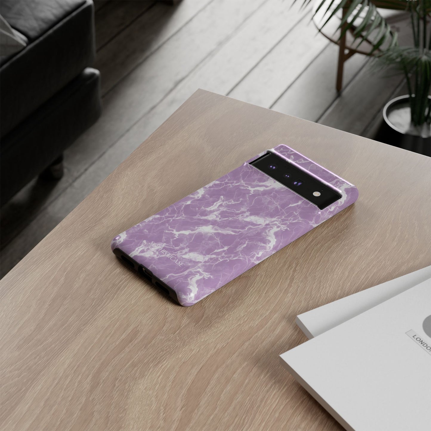 Marble Crush in Purple - Tough Phone Case