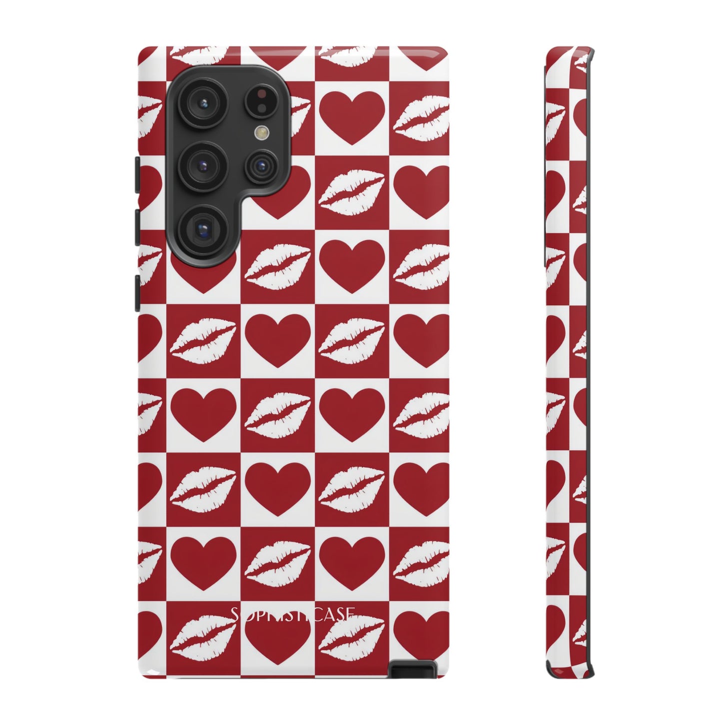 Belle Amie in Red - Samsung Galaxy Case