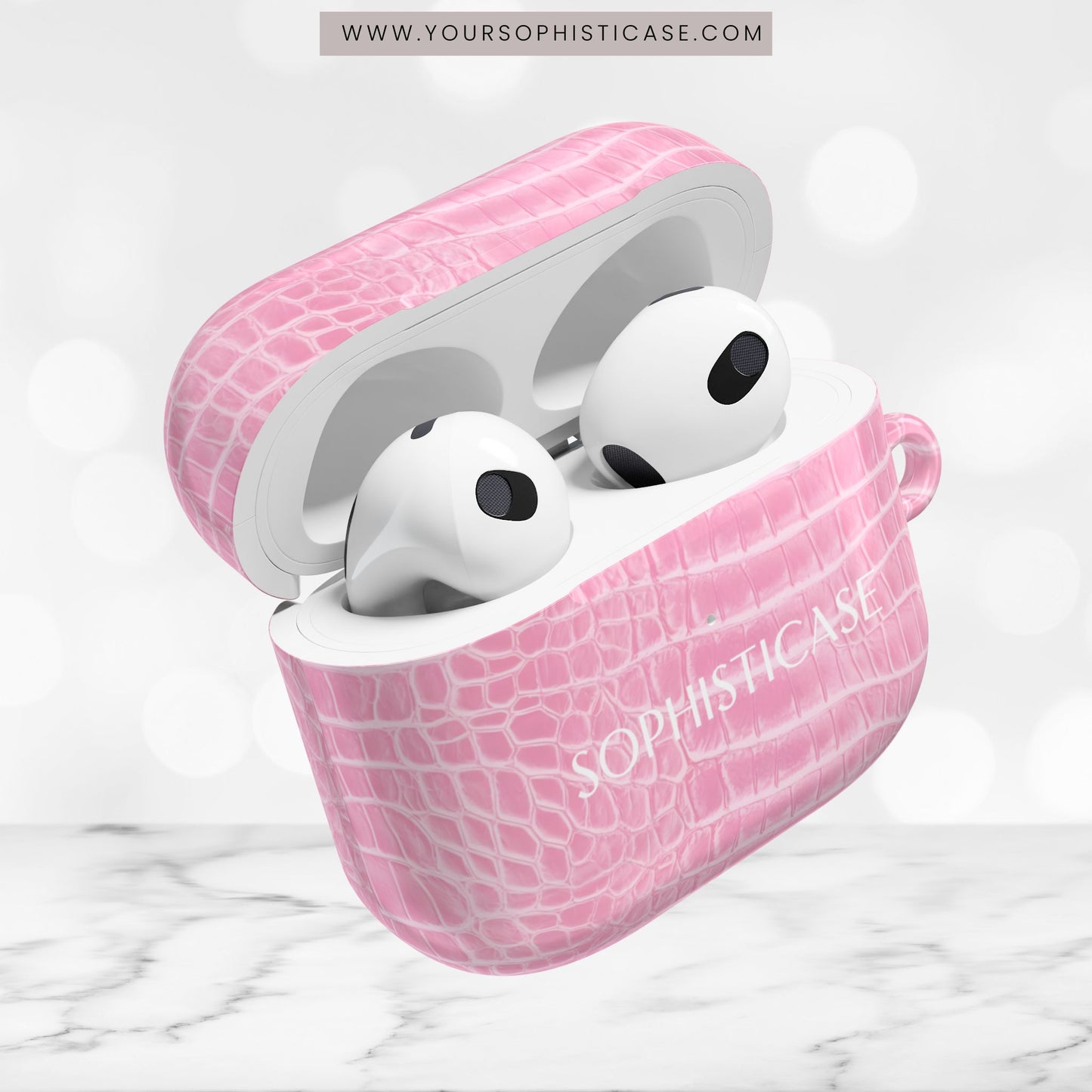 AirPod Cases - Luxe Leather in Pink