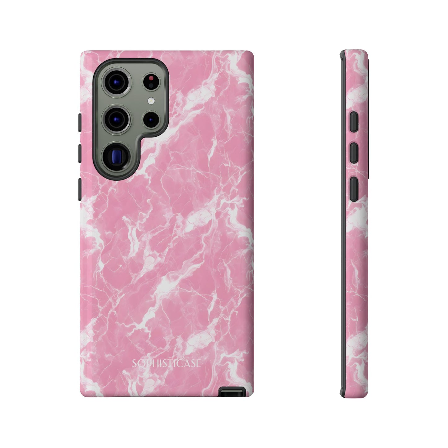 Marble Crush in Pink - Tough Phone Case