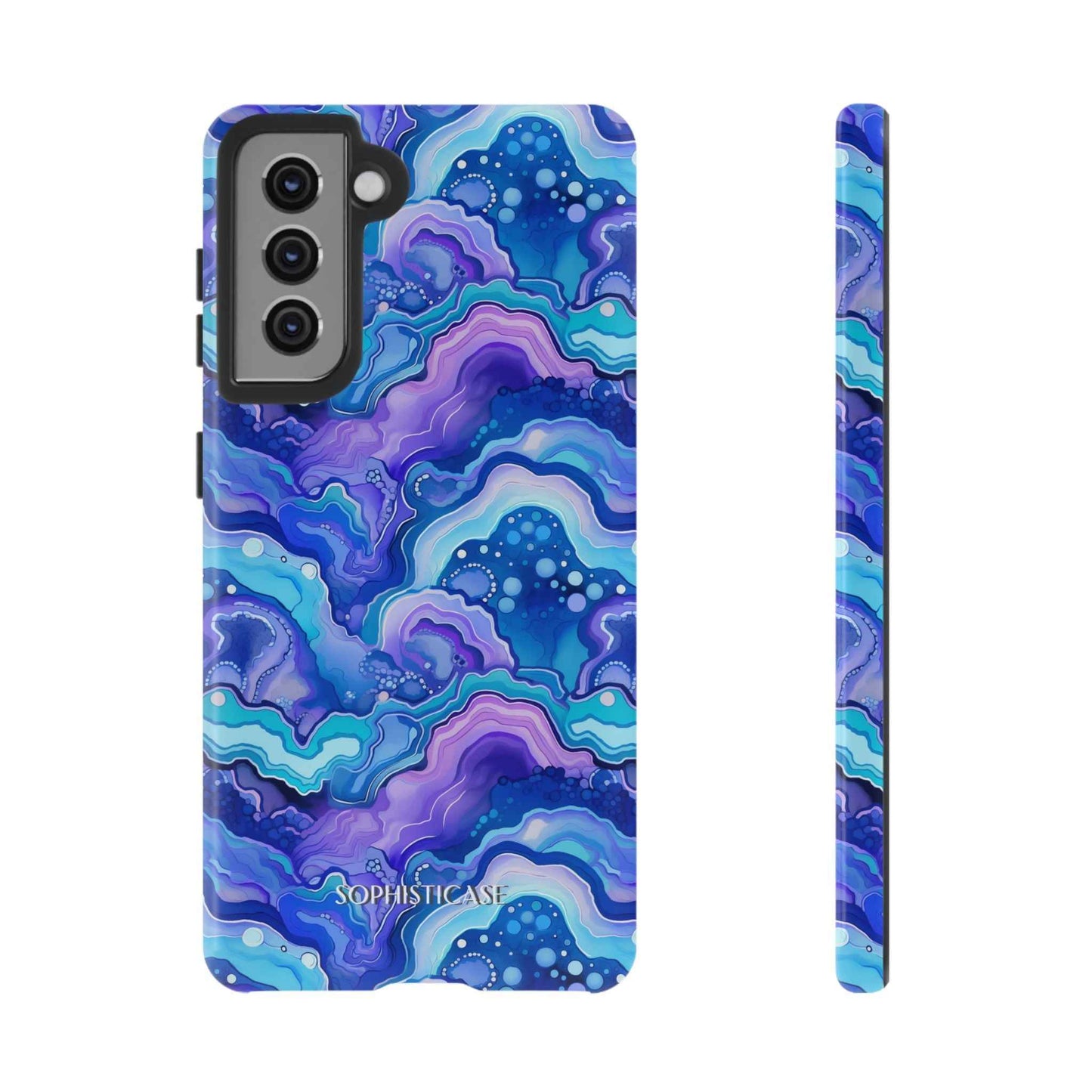 Nightstone in Lapis Wave - Tough Phone Case