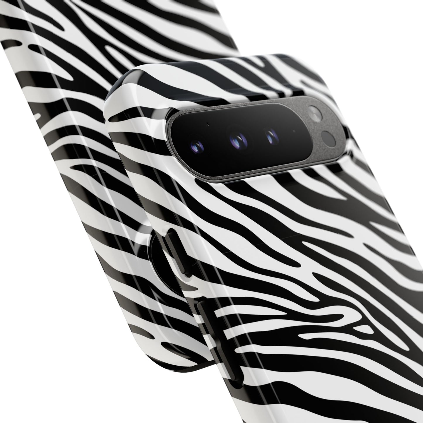 Dark Thoughts in Urban Zebra - Tough Phone Case