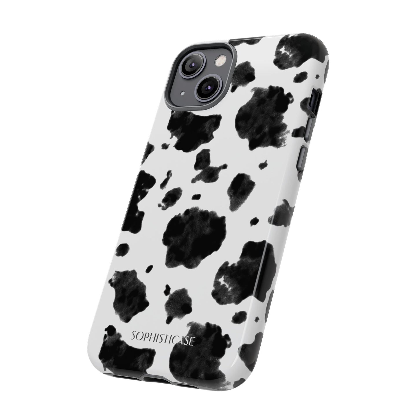 Holy Cow in Black - iPhone Case