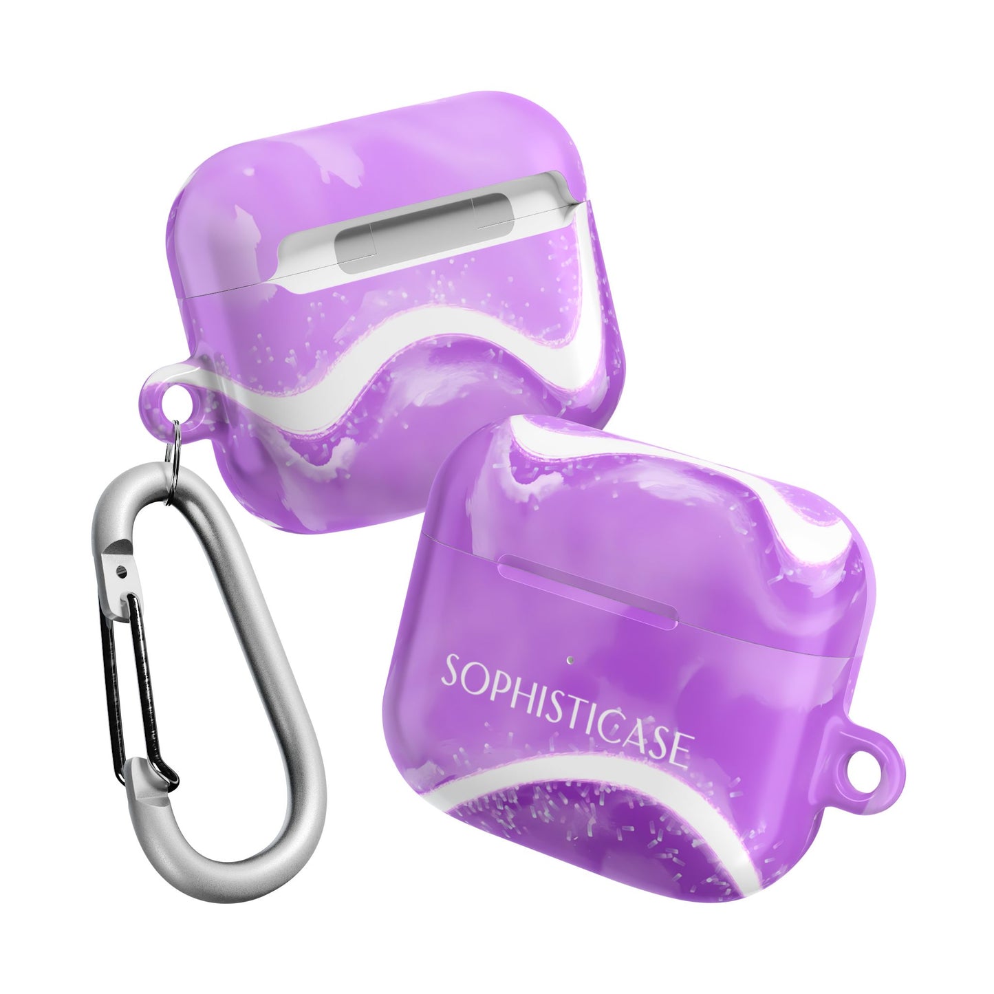 AirPod Cases - Serenity in Purple