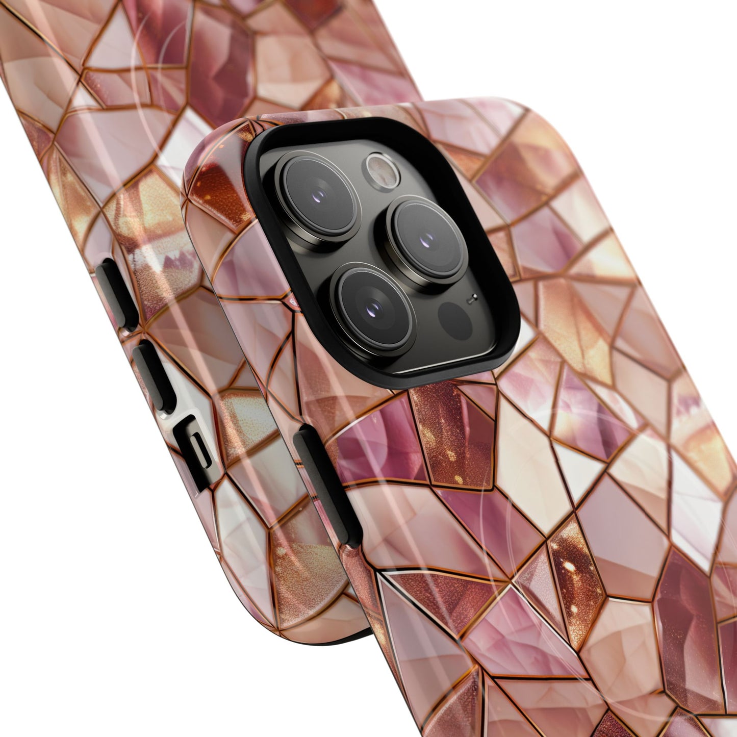 Rose' Runway in Champagne Mosaic - Magsafe Case