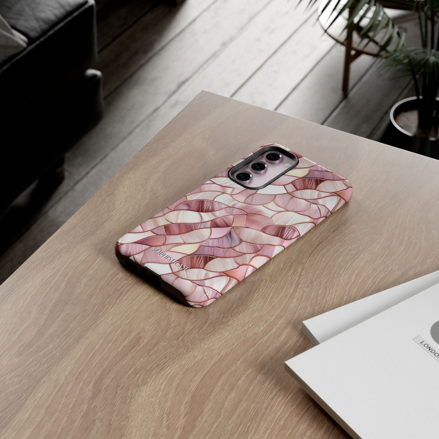 Rose' Runway in Sweet Mosaic - Tough Phone Case