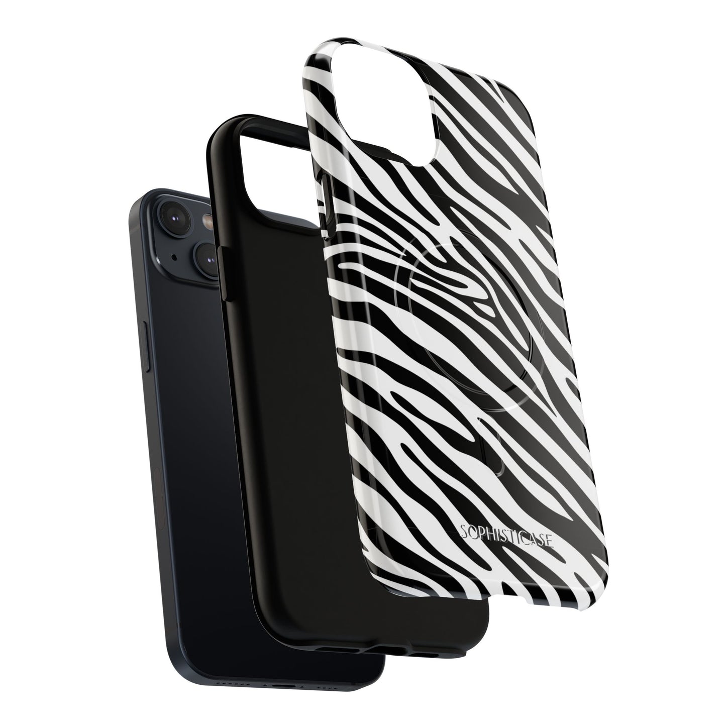 Dark Thoughts in Urban Zebra - Magsafe Case